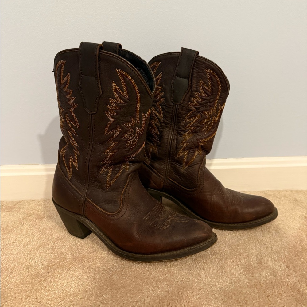 Brown Western Cowboy (girl) Boots